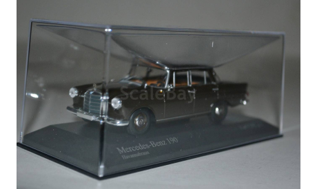 Mercedes Benz 190 1961 (037202), масштабная модель, Mercedes-Benz, Minichamps, 1:43, 1/43