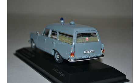 Mercedes Benz 190 1961 Ambulance (DRK) (037270), масштабная модель, Mercedes-Benz, Minichamps, scale43