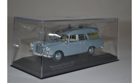 Mercedes Benz 190 1961 Ambulance (DRK) (037270), масштабная модель, Mercedes-Benz, Minichamps, scale43