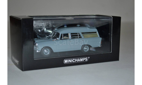 Mercedes Benz 190 1961 Ambulance (DRK) (037270), масштабная модель, Mercedes-Benz, Minichamps, scale43