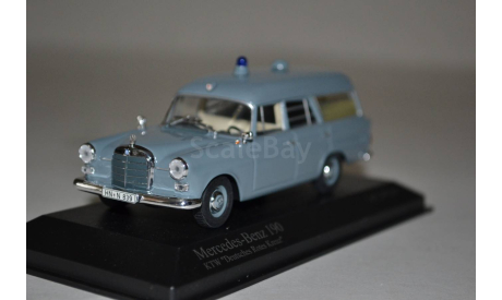 Mercedes Benz 190 1961 Ambulance (DRK) (037270), масштабная модель, Mercedes-Benz, Minichamps, scale43