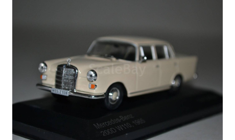 Mercedes Benz 200D W110  1965 (beg), масштабная модель, WhiteBox, scale43, Mercedes-Benz