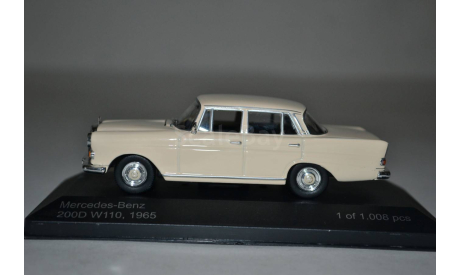 Mercedes Benz 200D W110  1965 (beg), масштабная модель, WhiteBox, scale43, Mercedes-Benz