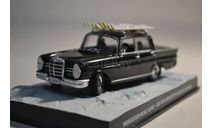 Mercedes Benz 220S (007 One her majesty_s secret service  ), сборная модель автомобиля, Ge Fabbri, scale43, Mercedes-Benz