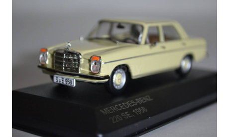 Mercedes Benz 220SE 1958 (E958), масштабная модель, WhiteBox, Mercedes-Benz, scale43