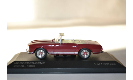 Mercedes Benz  230 SL 1963 (R-63), масштабная модель, 1:43, 1/43, WhiteBox, Mercedes-Benz