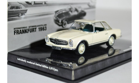 Mercedes Benz 230 SL With Hardtop (W113), масштабная модель, Mercedes-Benz, Minichamps, 1:43, 1/43