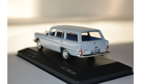 Mercedes Benz  230S Universal 1967 (Gr.Bl.), масштабная модель, 1:43, 1/43, WhiteBox, Mercedes-Benz