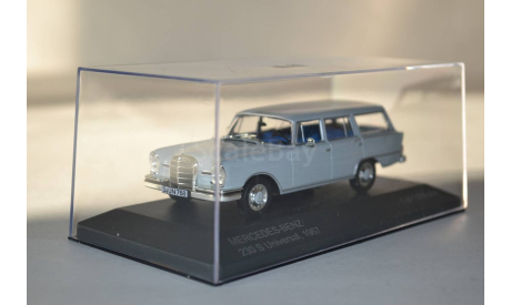 Mercedes Benz  230S Universal 1967 (Gr.Bl.), масштабная модель, 1:43, 1/43, WhiteBox, Mercedes-Benz