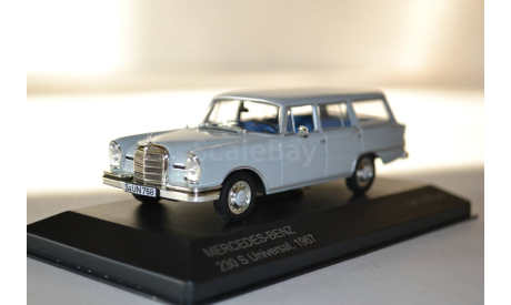 Mercedes Benz  230S Universal 1967 (Gr.Bl.), масштабная модель, 1:43, 1/43, WhiteBox, Mercedes-Benz