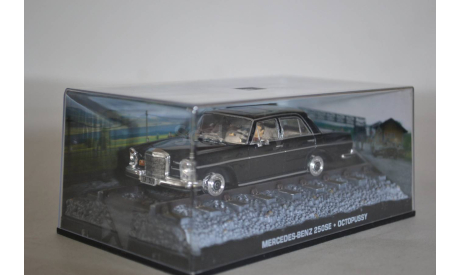 Mercedes Benz 250SE (Octopussy), сборная модель автомобиля, Ge Fabbri, scale43, Checker