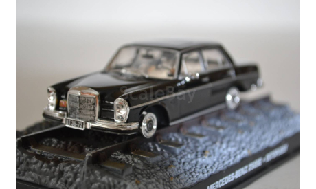 Mercedes Benz 250SE (Octopussy), сборная модель автомобиля, Ge Fabbri, scale43, Checker