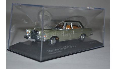 Mercedes Benz 300 SEL 6.3 1968 (039110), масштабная модель, Mercedes-Benz, Minichamps, 1:43, 1/43