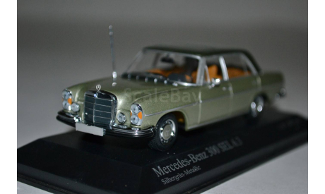 Mercedes Benz 300 SEL 6.3 1968 (039110), масштабная модель, Mercedes-Benz, Minichamps, 1:43, 1/43