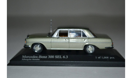 Mercedes Benz 300 SEL 6.3 1968 (039110), масштабная модель, Mercedes-Benz, Minichamps, 1:43, 1/43