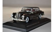 Mercedes Benz 300D 1957 (black), масштабная модель, 1:43, 1/43, WhiteBox, Mercedes-Benz