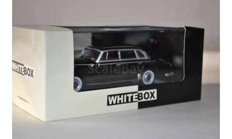 Mercedes Benz 300D 1957 (black), масштабная модель, 1:43, 1/43, WhiteBox, Mercedes-Benz