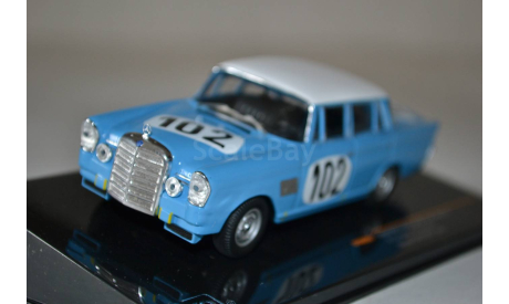 Mercedes Benz 300SE #102 Win.24h. SPA 1964 (086), масштабная модель, IXO Rally (серии RAC, RAM), scale43, Mercedes-Benz