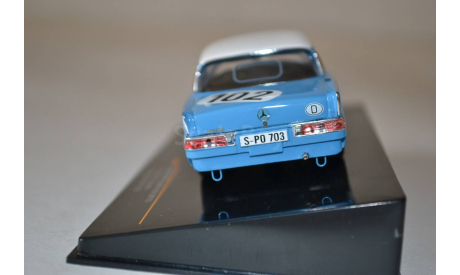 Mercedes Benz 300SE #102 Win.24h. SPA 1964 (086), масштабная модель, IXO Rally (серии RAC, RAM), scale43, Mercedes-Benz