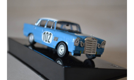 Mercedes Benz 300SE #102 Win.24h. SPA 1964 (086), масштабная модель, IXO Rally (серии RAC, RAM), scale43, Mercedes-Benz