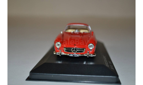 Mercedes Benz 300SL 1954 (Red), масштабная модель, 1:43, 1/43, WhiteBox, Mercedes-Benz