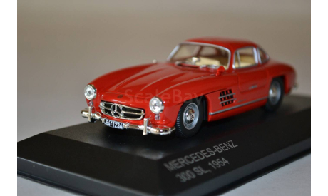 Mercedes Benz 300SL 1954 (Red), масштабная модель, 1:43, 1/43, WhiteBox, Mercedes-Benz