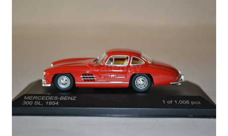 Mercedes Benz 300SL 1954 (Red), масштабная модель, 1:43, 1/43, WhiteBox, Mercedes-Benz