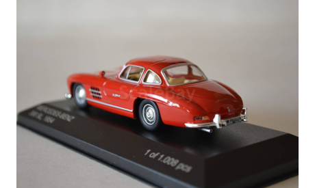 Mercedes Benz 300SL 1954 (Red), масштабная модель, 1:43, 1/43, WhiteBox, Mercedes-Benz