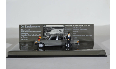 Mercedes Benz 350 SEL 1974, масштабная модель, Mercedes-Benz, Minichamps, 1:43, 1/43