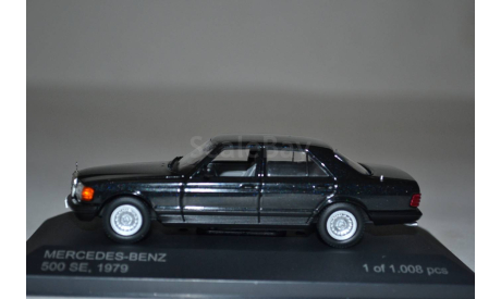 Mercedes Benz 500 SE 1979 (256), масштабная модель, Mercedes-Benz, WhiteBox, scale43
