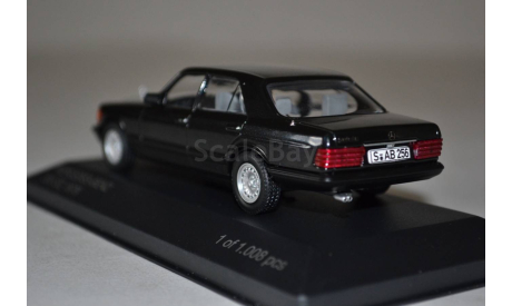Mercedes Benz 500 SE 1979 (Bl.), масштабная модель, WhiteBox, scale43, Mercedes-Benz