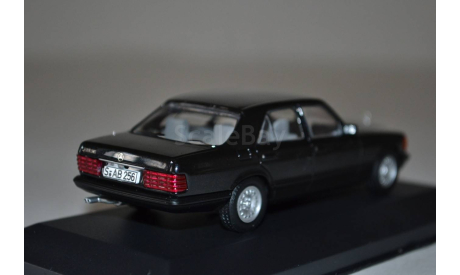 Mercedes Benz 500 SE 1979 (Bl.), масштабная модель, WhiteBox, scale43, Mercedes-Benz