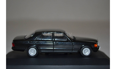 Mercedes Benz 500 SE 1979 (Bl.), масштабная модель, WhiteBox, scale43, Mercedes-Benz