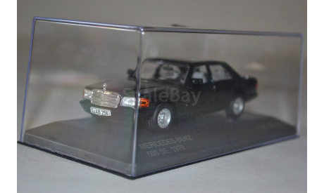 Mercedes Benz 500 SE 1979 (Bl.), масштабная модель, WhiteBox, scale43, Mercedes-Benz