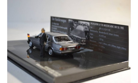 Mercedes Benz 500 SEL  1995 HELMUT KOHL, масштабная модель, Mercedes-Benz, Minichamps, 1:43, 1/43