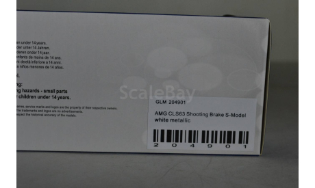 Mercedes Benz AMG CLS 63 Shooting Brake S Model, масштабная модель, Mercedes-Benz, GLM, 1:43, 1/43
