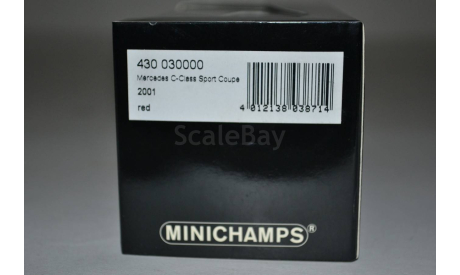 Mercedes Benz C-Class Sport Coupe 2001 (030000), масштабная модель, Minichamps, scale43, Mercedes-Benz