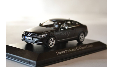 Mercedes  - Benz C Klasse Coupe матовый, масштабная модель, Norev, scale43, Mercedes-Benz