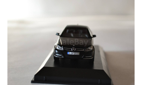 Mercedes  - Benz C Klasse Coupe матовый, масштабная модель, Norev, scale43, Mercedes-Benz