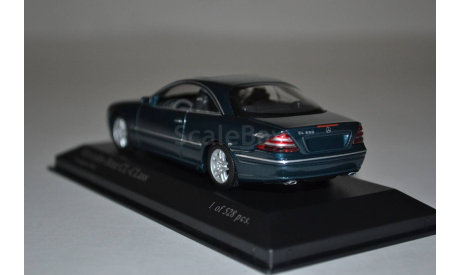 Mercedes Benz CL Class 1999 (038029), масштабная модель, Mercedes-Benz, Minichamps, 1:43, 1/43