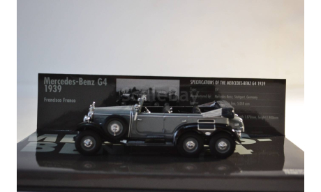 Mercedes Benz G4 Francisco Franco 1939, масштабная модель, Mercedes-Benz, Minichamps, 1:43, 1/43