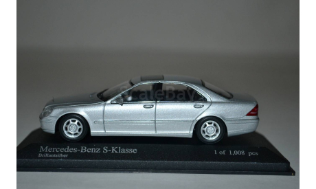 Mercedes Benz S- Class  1998 (036201), масштабная модель, Mercedes-Benz, Minichamps, 1:43, 1/43
