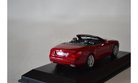 Mercedes Benz SL500 2012 Red, масштабная модель, Norev, scale43, Mercedes-Benz
