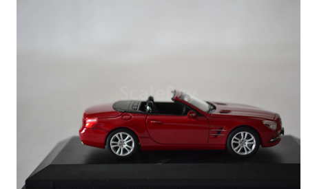 Mercedes Benz SL500 2012 Red, масштабная модель, Norev, scale43, Mercedes-Benz