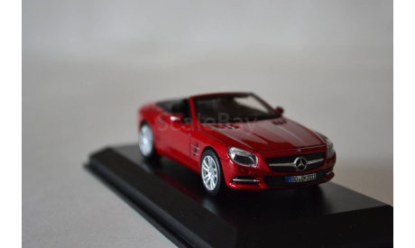 Mercedes Benz SL500 2012 Red, масштабная модель, Norev, scale43, Mercedes-Benz