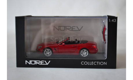 Mercedes Benz SL500 2012 Red, масштабная модель, Norev, scale43, Mercedes-Benz