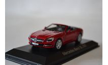 Mercedes Benz SL500 2012 Red, масштабная модель, Norev, scale43, Mercedes-Benz