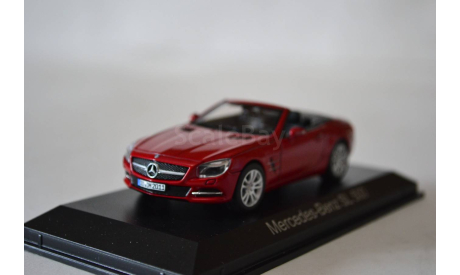 Mercedes Benz SL500 2012 Red, масштабная модель, Norev, scale43, Mercedes-Benz