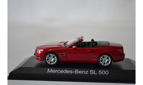 Mercedes Benz SL500 2012 Red, масштабная модель, Norev, scale43, Mercedes-Benz