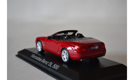 Mercedes Benz SL500 2012 Red, масштабная модель, Norev, scale43, Mercedes-Benz